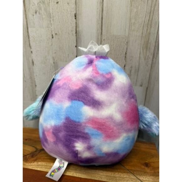 NWT Squishmallow Louisa the Penguin 10" Tie Dye Plush Toy Multicolor - Picture 4 of 6